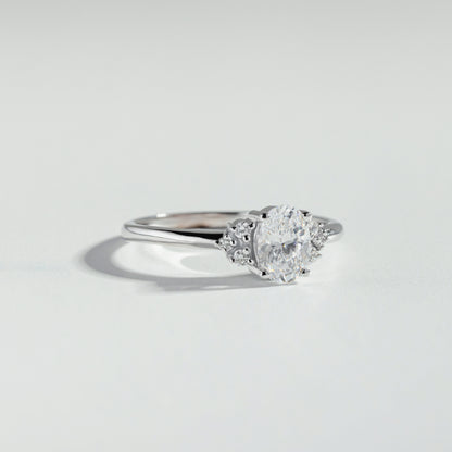 The Oval Cut Vintage Diamond Ring by Atelier RMR Montreal