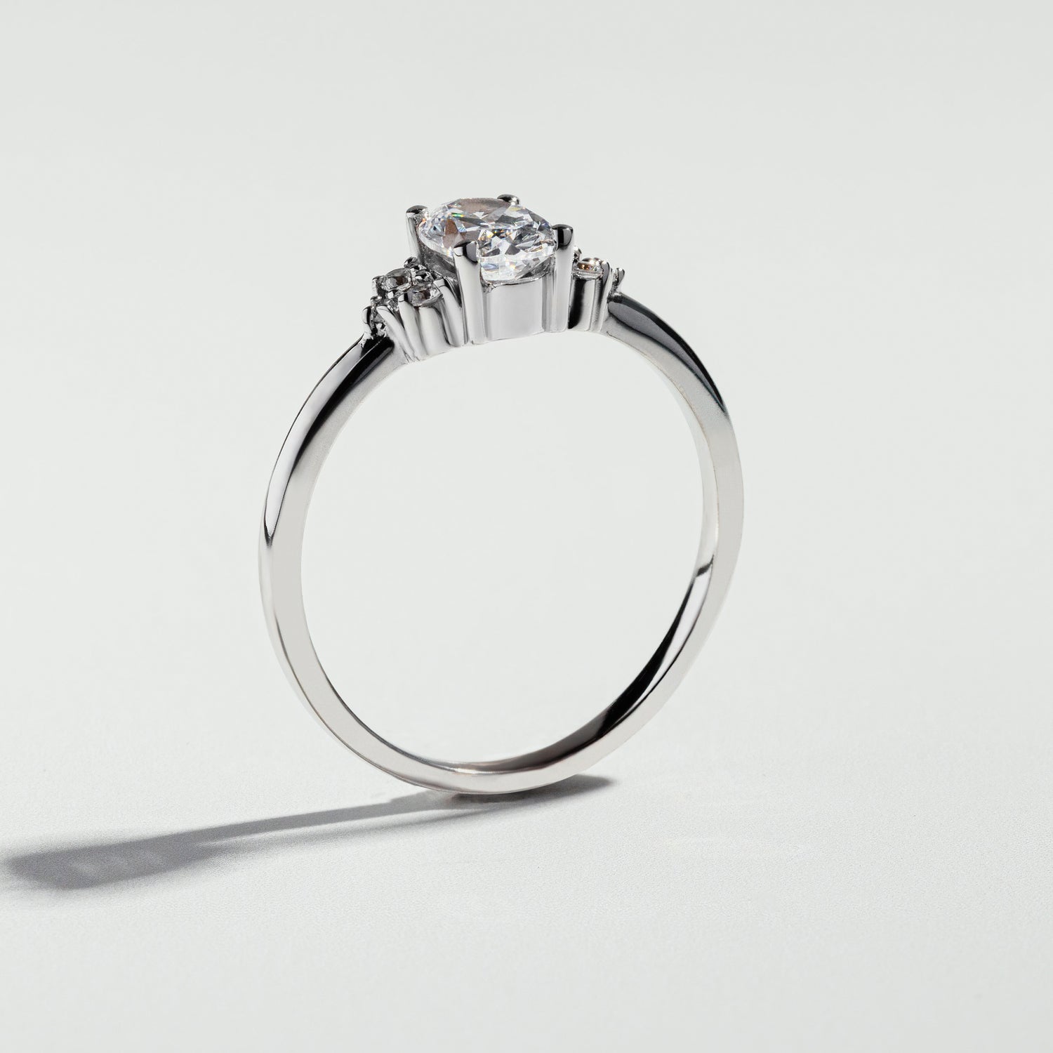 The Oval Cut Vintage Diamond Ring by Atelier RMR Montreal