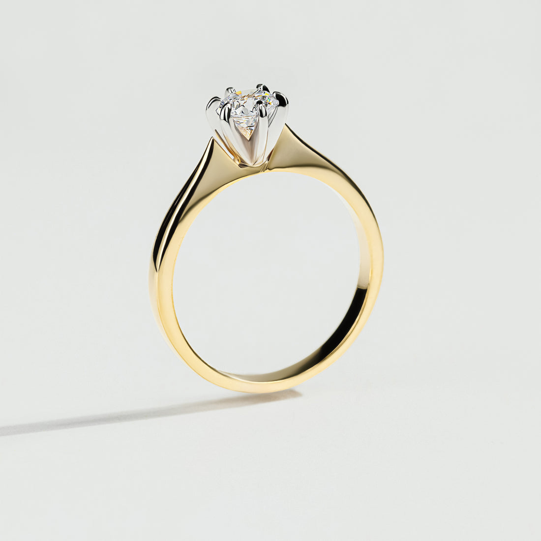 The Round Cut Diamond Ring