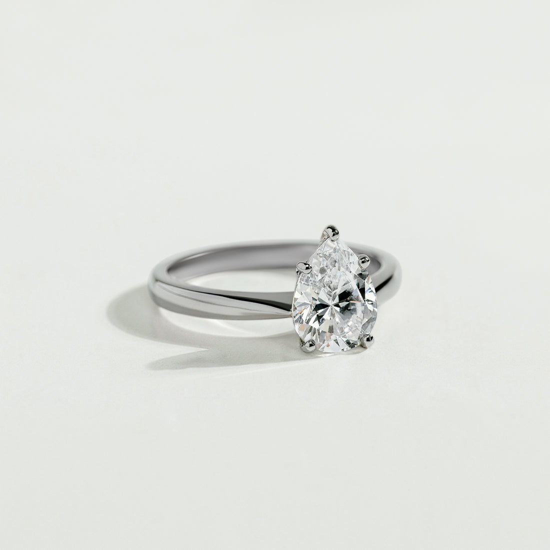 The Pear-Shaped Cut Diamond Ring