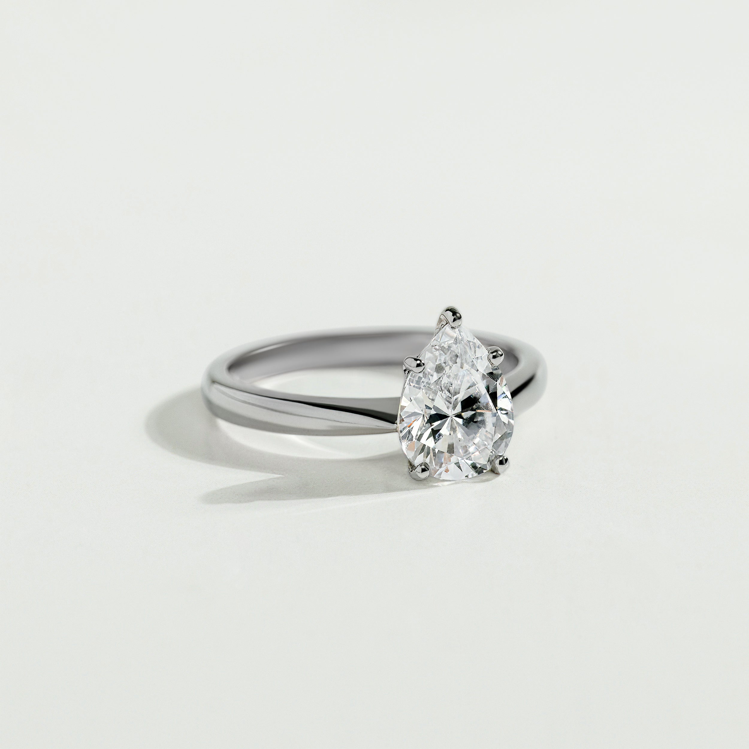 The Pear-Shaped Cut Diamond Ring