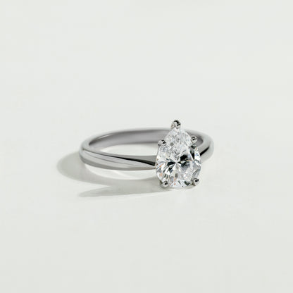 The Pear-Shaped Cut Diamond Ring