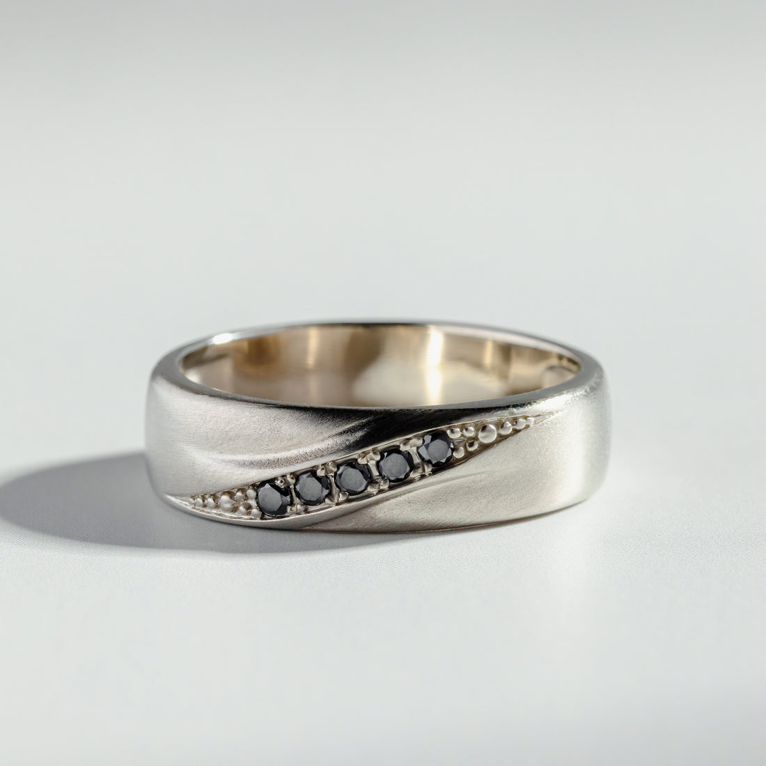 Troublemaker wedding band by Atelier RMR Montreal