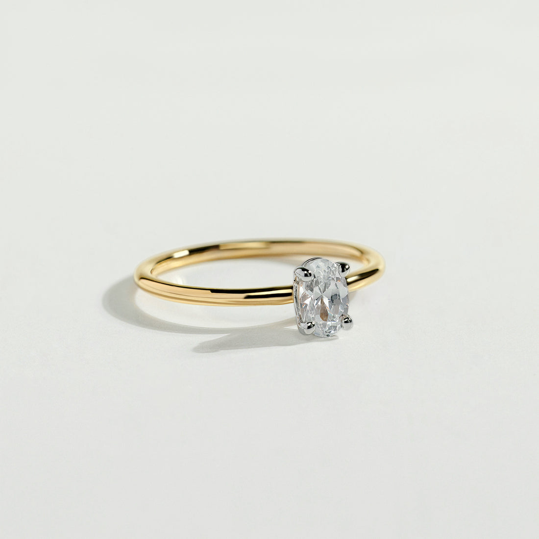 The Classic Oval Diamond Ring