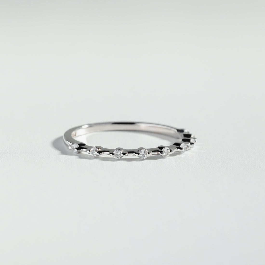 The Petite Half Eternity Ring