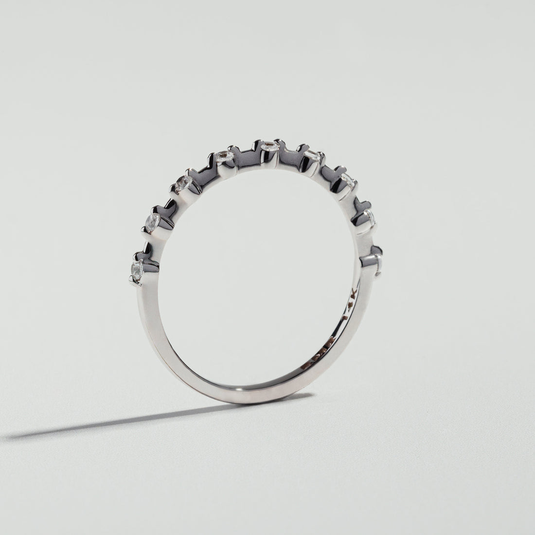 The Petite Half Eternity Ring