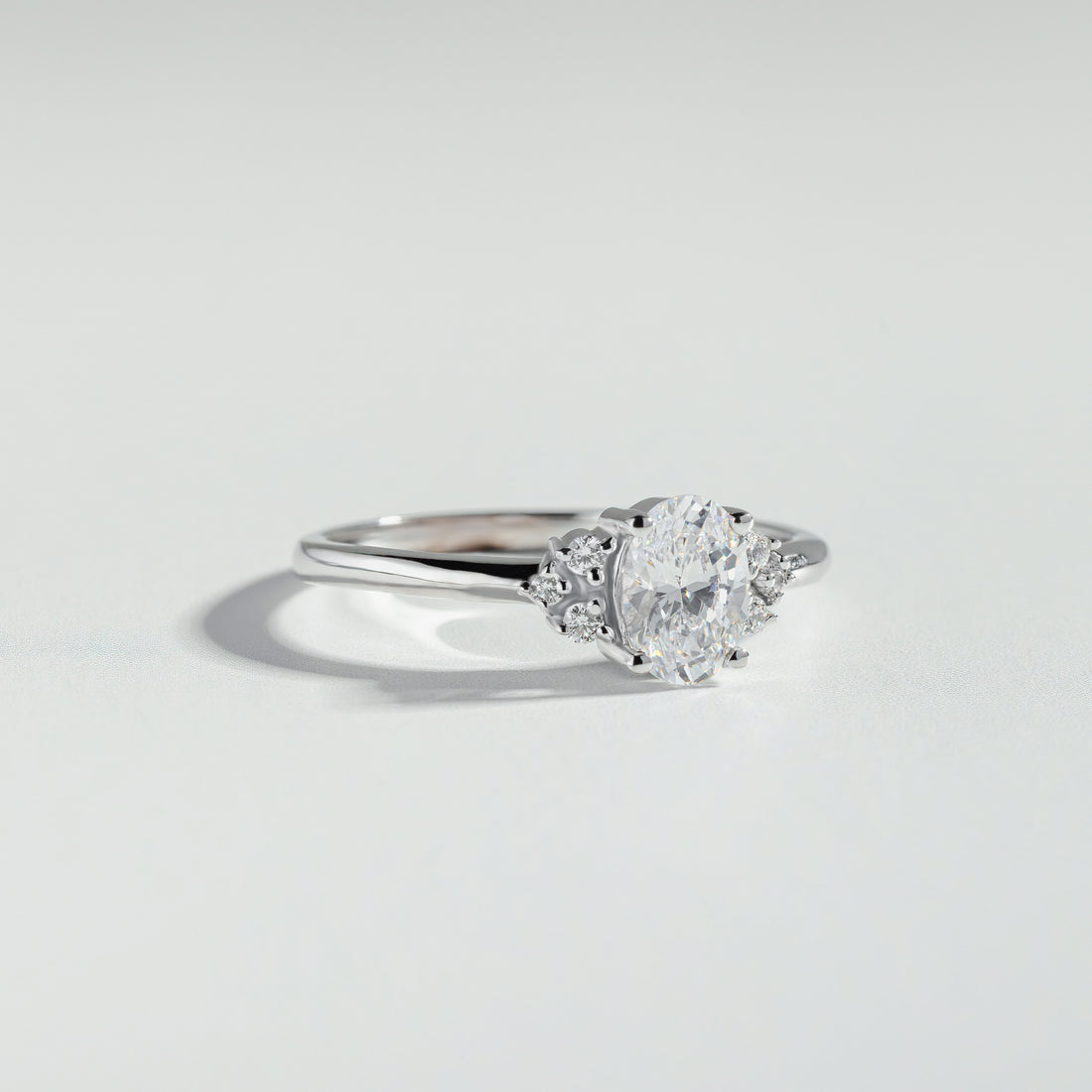The Oval Cut Vintage Diamond Ring