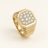 R 309 men’s gold and diamond ring