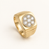 R 334 men’s gold and diamond ring