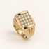 R 53 men’s gold and diamond ring
