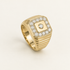 R 75 men’s gold and diamond ring