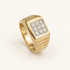 R 82 men’s gold and diamond ring