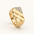 R 87 men’s gold and diamond ring