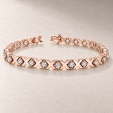 TN21 — Or rose / Rose gold — Diamants clairs / Clear diamonds