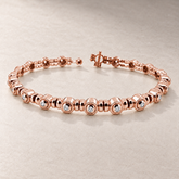 TN22 — Or rose / Rose gold — Diamants clairs / Clear diamonds
