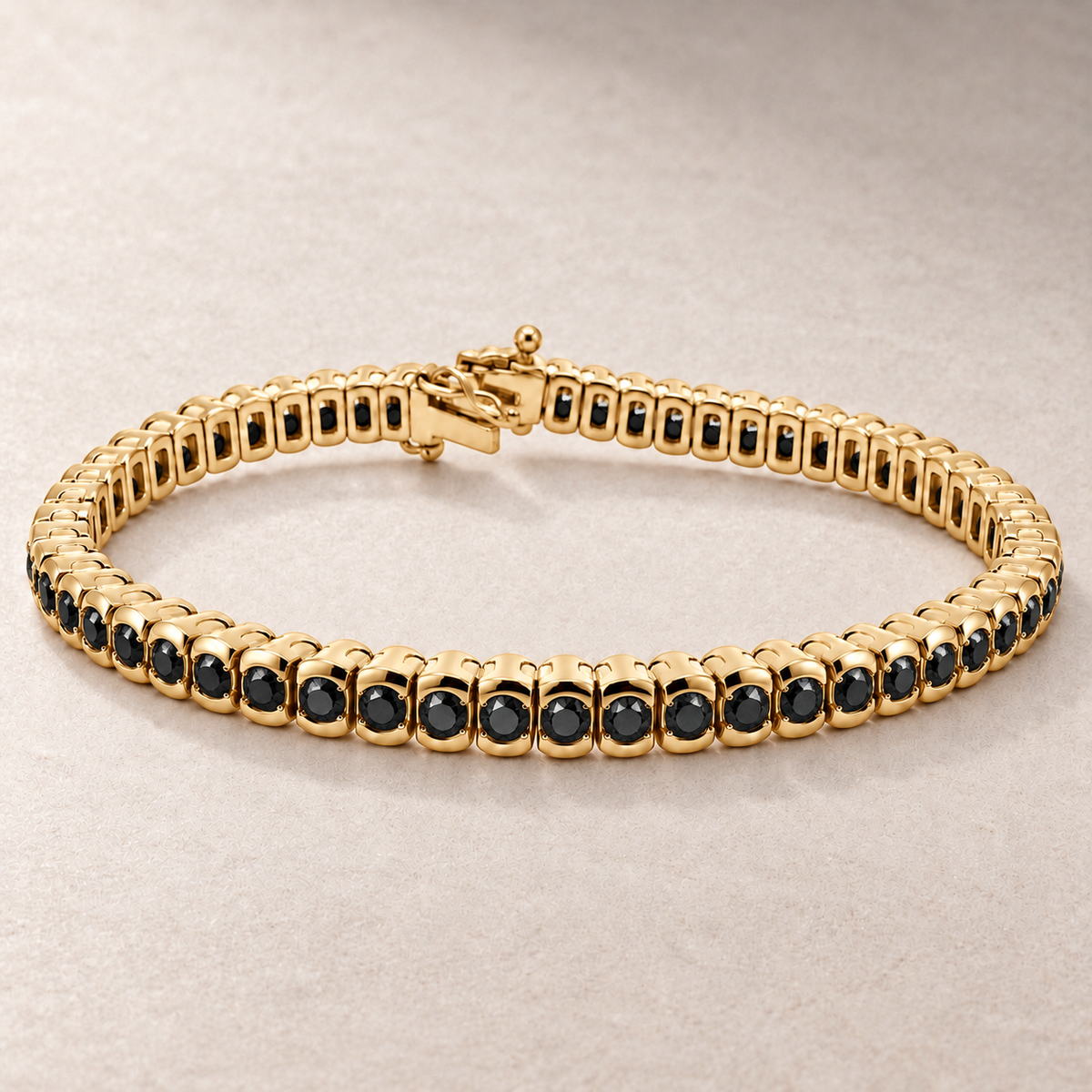 Bracelet tennis en or et diamants — TN23 — vue détaillée 5