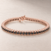TN23 — Or rose / Rose gold — Diamants noirs / Black diamonds