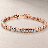 TN26 — Or rose / Rose gold — Diamants clairs / Clear diamonds