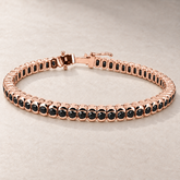 TN26 — Or rose / Rose gold — Diamants noirs / Black diamonds