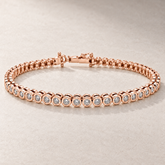 TN28 — Or rose / Rose gold — Diamants clairs / Clear diamonds