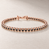 TN28 — Or rose / Rose gold — Diamants noirs / Black diamonds