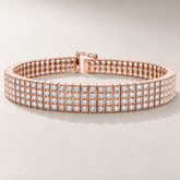 TN35 — Or rose / Rose gold — Diamants / Diamonds — rendu illustratif / illustrative rendering