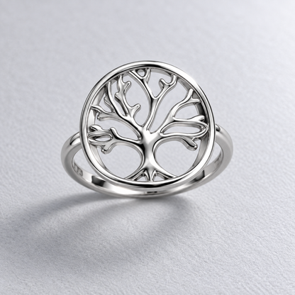 Bague Arbre de vie en or