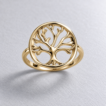 Bague Arbre de vie en or — vue détaillée 2