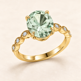 R4160 — Prasiolite — Or jaune